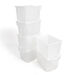 Gratnells Storage Trays 6 Pack Clear Deep Clear hi\-res