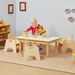 Rectangular Toddler Low Table H38cm Single Table  hi\-res