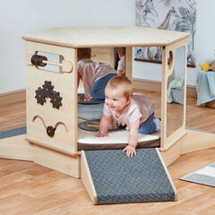 Magical Mirror Den with Ramps and Sensory Cushion  hi-res