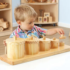 TTS Wooden Toddler Sorting Pots  hi-res