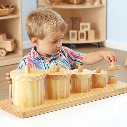 TTS Wooden Toddler Sorting Pots  hi\-res