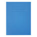 9\'\'x7\'\' Exercise Book 8mm Ruled Margin Blue 80pg 25pk Blue hi\-res