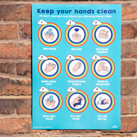 Handwashing Outdoor Display Board  hi\-res