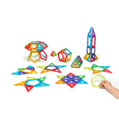 Translucent Magnetic Polydron Exploration Set  hi-res
