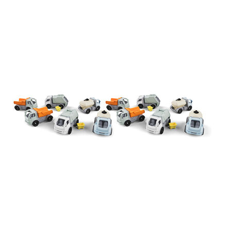 Dantoy Small World Tankers, Trucks \x26 Garbage Vans 12pk  hi\-res