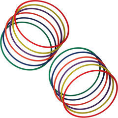 Coloured Hula Hoops 12pk  hi-res