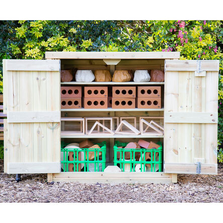 TTS Mini Outdoor Storage Shed  hi\-res