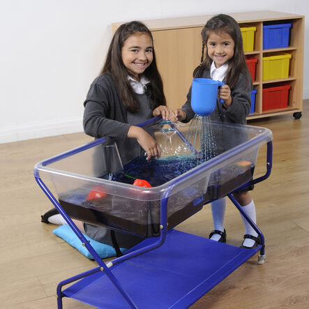 Blue Rock Sand and Water Tray  hi\-res