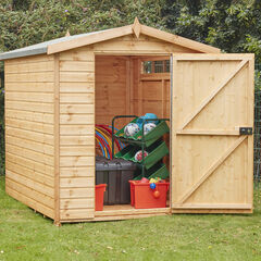 Security Shed Self-Assembly H2140 x W1790 x L2390mm  hi-res