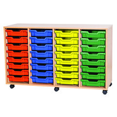 Static 32 Tray 4 Column Storage  hi-res
