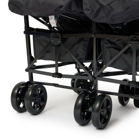 RABO Three\-Seater Stroller with Rain Cover  hi\-res