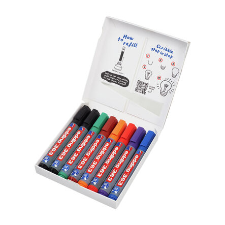 edding e\-363 Assorted Board Marker 8pk  hi\-res