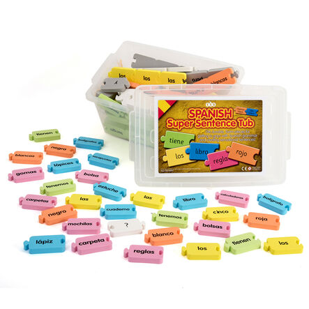 TTS Spanish Sentence Tub Pets and Colours  hi\-res