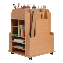 Large Mobile Art Storage Unit H960 x W720 x D720mm  hi-res