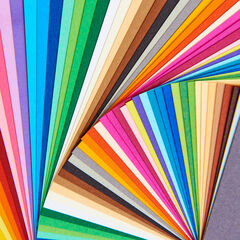 Coloured Card Packs Assorted 130gsm 50pk  hi-res