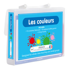 TTS French Colours Vocabulary Builder Activity Cards 46pk  hi-res