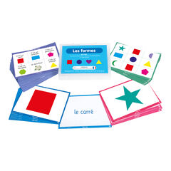 TTS French Shapes Vocabulary Builder Activity Cards 46pk  hi-res