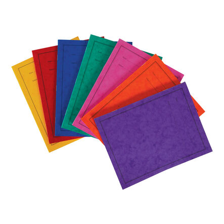 9\'\'x7\'\' Exercise Book 8mm Ruled Margin Blue 48pg  hi\-res