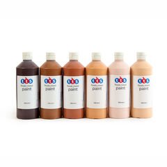 TTS Ready Mix Paint Skin Tones 500ml 6pk  hi-res
