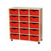 Mobile Triple Tray Storage Unit 15 Deep  hi\-res