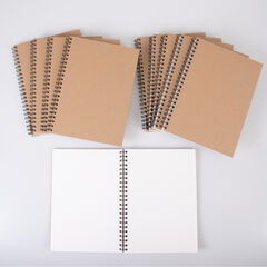 Kraft Sketchbook A4 140gsm 70pg 10pk  hi-res
