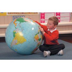 Giant Inflatable Globe of the World 67cm  hi-res