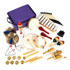 KS1 Percussion Instrument Set 25pk  hi-res