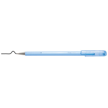 Pentel Anti Bacterial Ballpoint Pens 12pk Black Black hi\-res