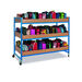 Heavy Duty 72 Lunchbox Trolley Beech Cyan  hi\-res