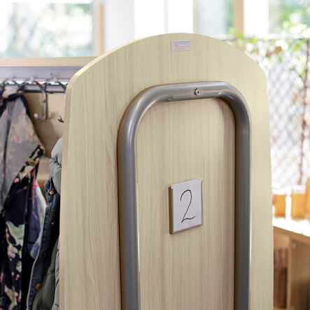 Tuf2 Classroom Cloakroom Trolley Maple  hi\-res
