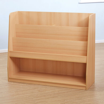 Fusion Tiered Book Storage Unit H1000 x W1200 x D400mm  hi\-res