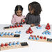 Wooden Ten Frames Set with Wooden Counters  hi\-res