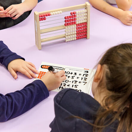 100\-Bead Counting Frame (Rekenrek) RE\-Wood®  hi\-res