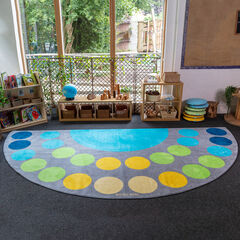 Large Semi-Circle Carpet  hi-res