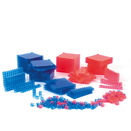 Base Ten Transparent Interlocking Class Set 355pcs  hi\-res