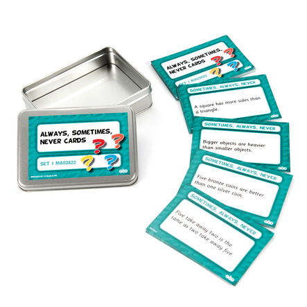 TTS Always, Sometimes, Never Activity Cards  hi\-res