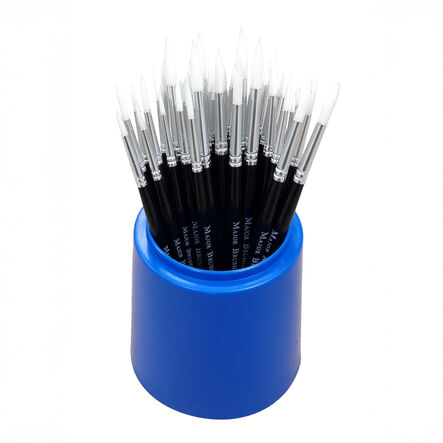 Sable Substitute Paint Brushes 50pk  hi\-res
