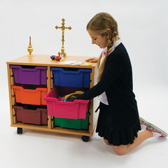 Religious Artefacts Storage Trolley  hi-res