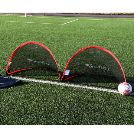 Precision Pop\-Up Goals Pair 80 x 110cm  hi\-res
