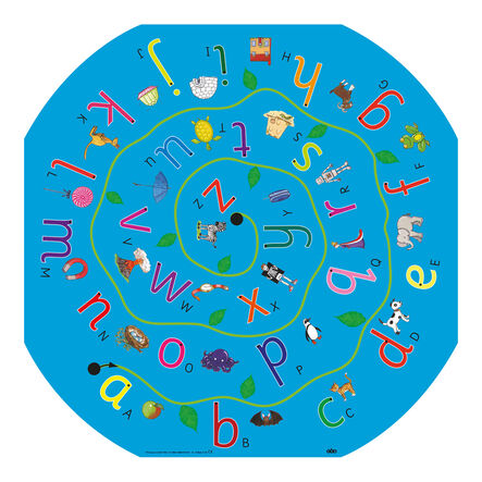 Messy Play Tuff Tray Alphabet Sorting Mat  hi\-res