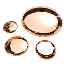 TTS Sensory Mirrored Stacking Pebbles Bronze 4pk Bronze hi-res