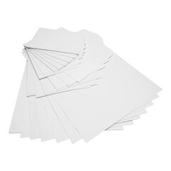 Card White 230mic 100pk - Assorted Sizes  hi-res