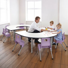 Metalliform School Whiteboard Table  hi-res