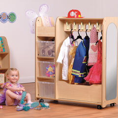 Millhouse Mobile Dressing Up Unit with Mirror  hi-res