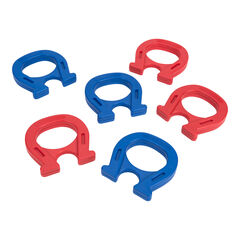 Colourful Horseshoe Magnets 6pk  hi-res