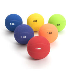 Six Colour Soft Medicine Ball Set 1kg  hi-res