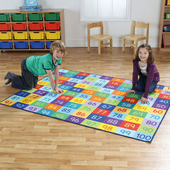 Rainbow Number Mats  hi-res