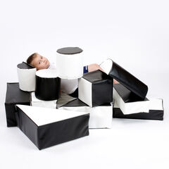 Black and White Soft Play Set 14pk  hi-res