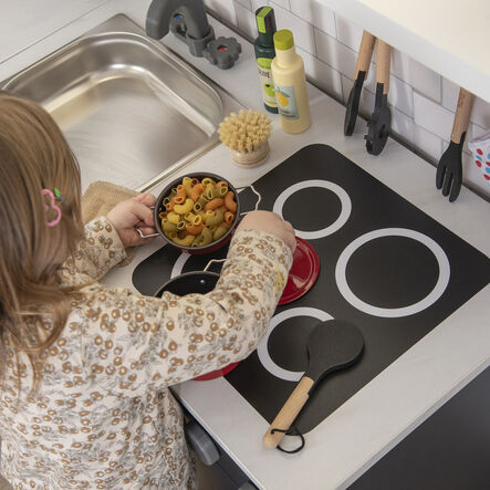 Modern Living Sink and Hob Unit  hi\-res
