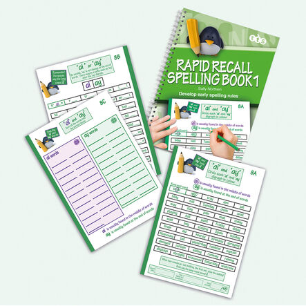 TTS Rapid Recall Spelling Activity Book  hi\-res
